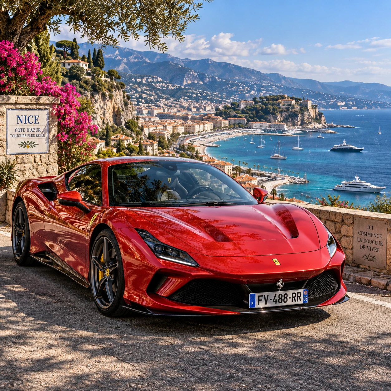 From Nice Airport To The Riviera A Canadian Travelers Guide To Renting A Ferrari In Nice For An